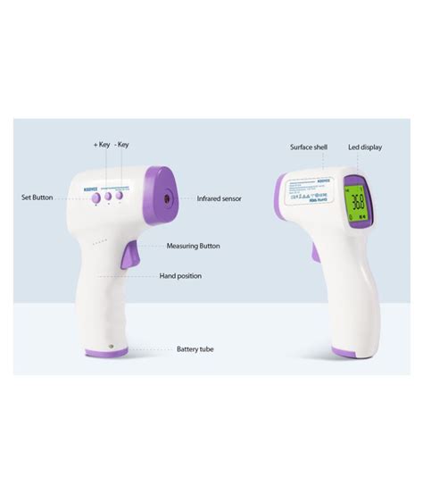 Irt Thermometer Digital Touch Free Infrared Ray Cf 818 Cf 818 Hard Buy