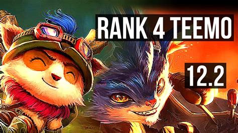 Teemo Vs Rumble Top Rank 4 Teemo 917 28m Mastery 400 Games