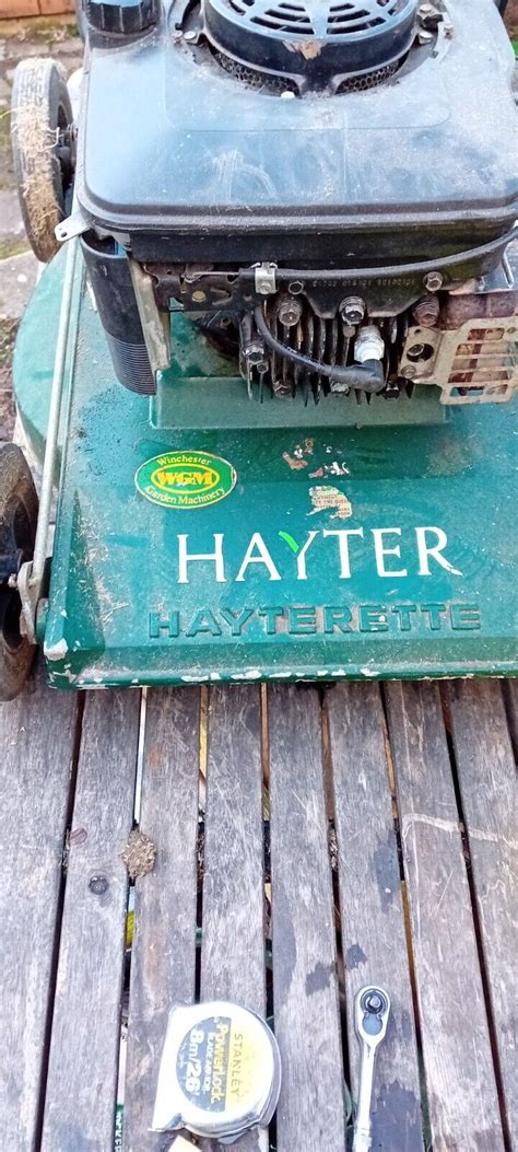 HAYTER HAYTERETTE Petrol Mulching Lawn Mower Rough Cut EBay