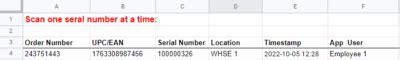 CodeREADr - The Quickest Way to Scan Serial Number Barcodes