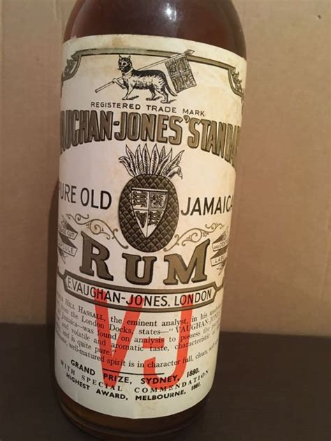 Vaughan Jones Standard Pure Old Jamaica Rum B S Catawiki