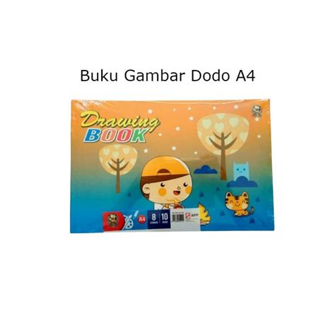 Jual Buku Gambar A4 Dodo 1pak 10buku Shopee Indonesia