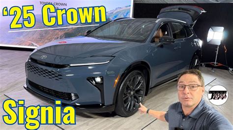 2025 Toyota Crown Signia Wows With Space Luxury Comfort Tech YouTube