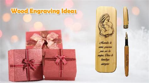 Personalized Wood Gifts Laser Engraving Ideas