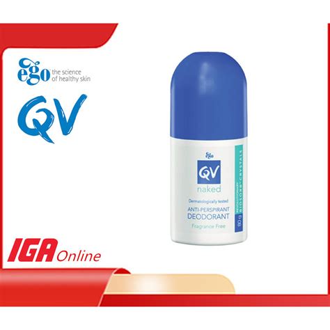 EXP Ego QV Naked Deodorant Roll On G Made In Australia Shopee Malaysia