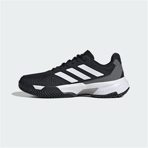 Adidas Courtjam Control 3 Tennis Shoes Black Adidas Uae