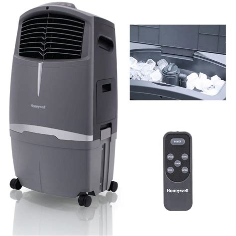 Honeywell 525 Cfm 3 Speed Outdoor Rated Portable Evaporative Cooler Swamp Cooler For 320 Sq