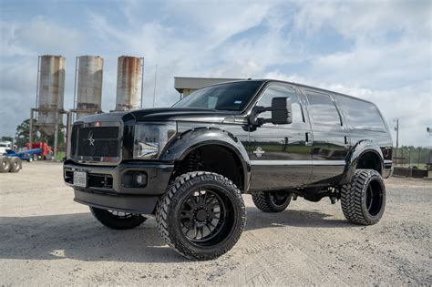 Ford Excursion Lifted Black