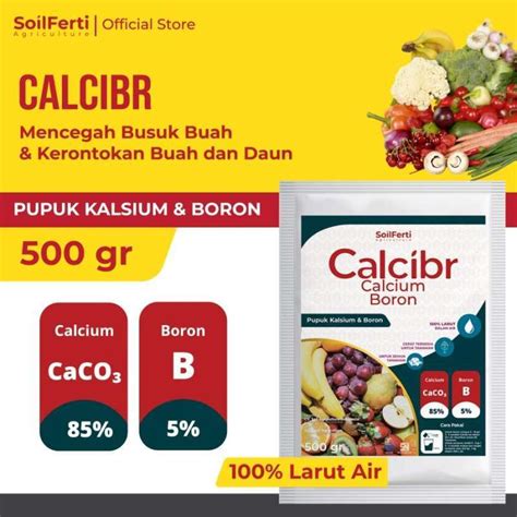 Jual SOILFERTI Pupuk Kalsium Boron Calcibr 500 Gr Di Seller Warung