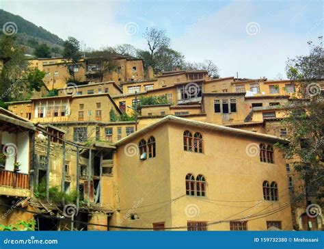 The Landscape Of Masouleh Or Masuleh Gilan Iran Stock Photo Image