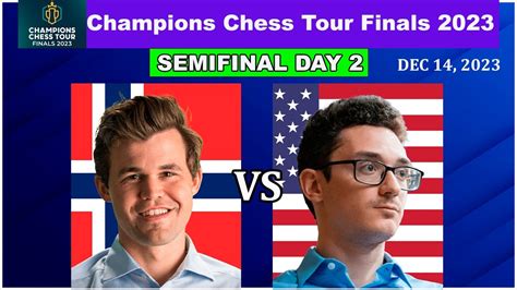 Semifinal Day 2 Magnus Carlsen Vs Fabiano Caruana Champions Chess