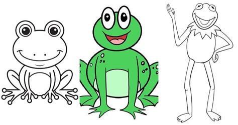 20 Easy Frog Drawing Ideas How To Draw A Frog Blitsy