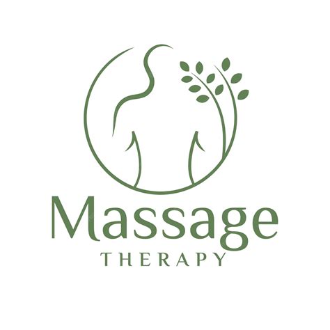 Illustration Vectorielle De Logo De Thérapie De Massage Femmesymbole De