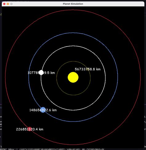 Github Steniolimplanet Simulation In Python Planet Simulation In