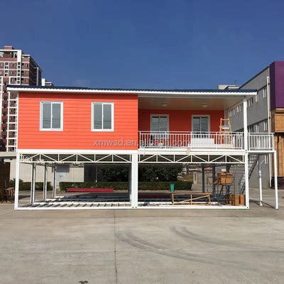 Uv Resistant Modern Luxury House Prefabricada Container Homes Hurricane