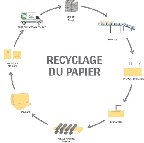 Le Recyclage Du Papier Lemon Tri