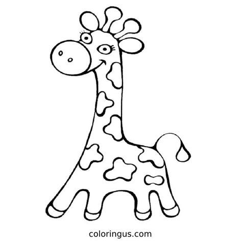 giraffe coloring pages  printable