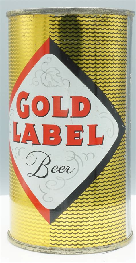 Gold Label Beer, USBC 72-01, Grade 1+ – Beer Cans Plus