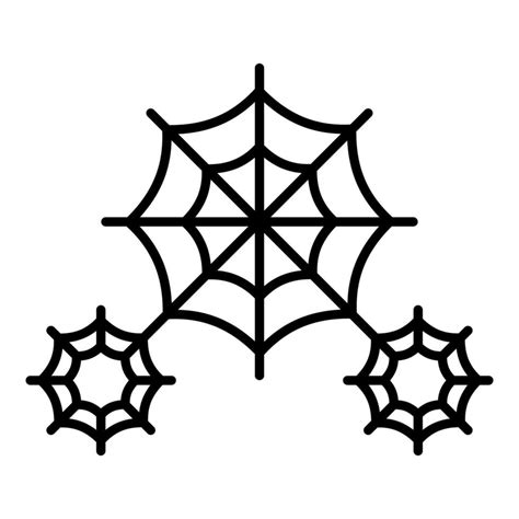 Spider web vector eps icon,halloween,isolated on white background ...