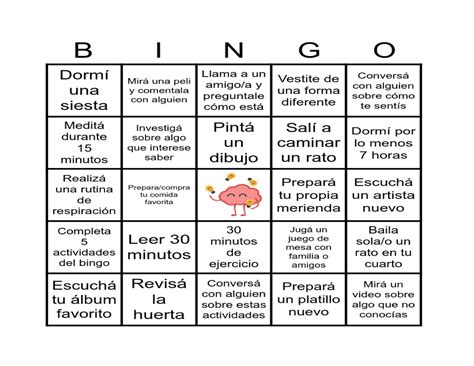 Bingo Juegos Din Mica Studocu