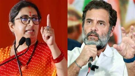 Rahul Gandhi Vs Smriti Irani Battle Again On Cards From Amethi In 2024