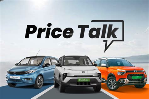 Tata Punch EV Vs Citroen EC3 Vs Tata Tiago EV Vs MG Comet EV Price