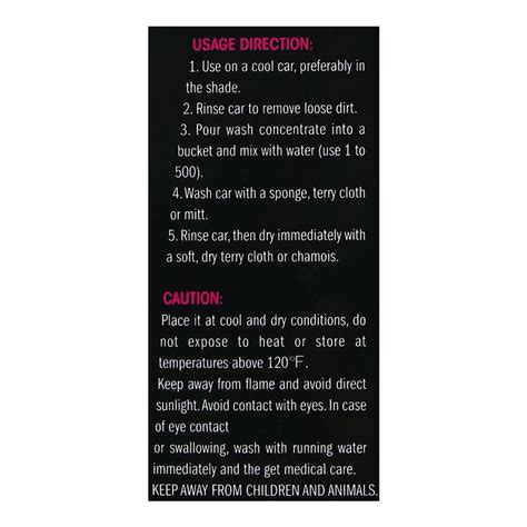 Buy Flamingo Car Wash Shampoo, Crazy 1:500, 500ml Online at Best Price