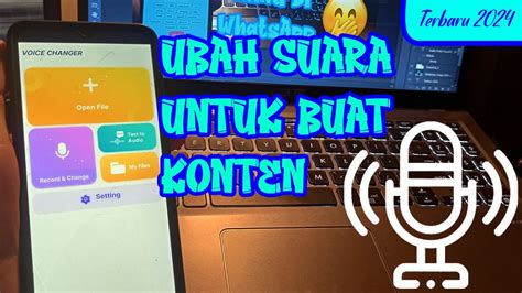 Cara Ubah Suara Aplikasi Pengubah Suara Untuk Para Kontren Creator