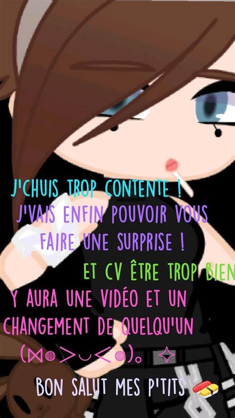 J Chuis Trop Contente J Vais Enfin Pouvoir Vous Faire Une Surprise