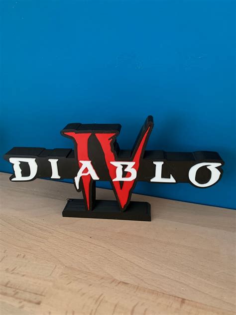 Diablo 4 Logo - Etsy