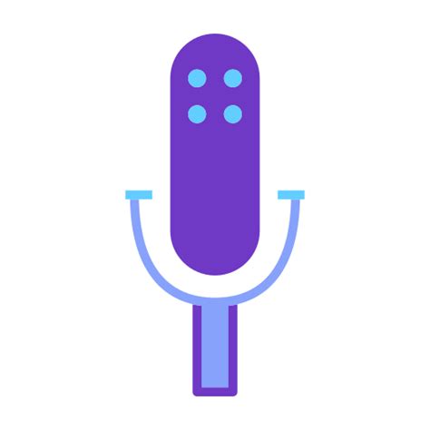 Microphone silhouette Generic color fill icon