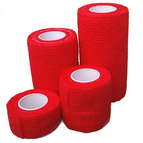 White Cohesive bandage, 5cm, Elastic Cohesive Support Bandage