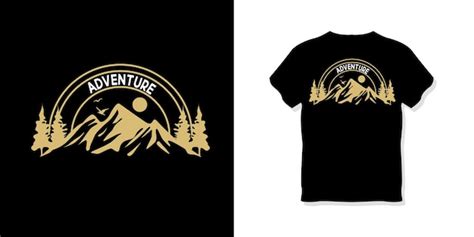 Premium Vector Adventure T Shirt Design 2022