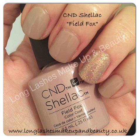 Cnd Shellac Field Fox From The Flora And Fauna Collection My New Favorite Shellac Colors Nail