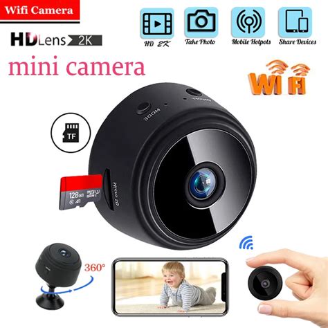 Nuova Videocamera A9 Mini Telecamera WiFi 2K HD Protezione Di Sicurezza