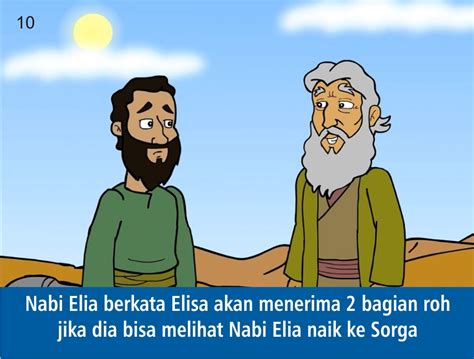 Komik Alkitab Anak: Nabi Elia Naik Ke Sorga