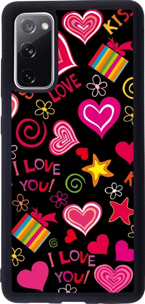 Samsung Galaxy S20 FE 5G Case Hülle Silikon schwarz Valentine 2023