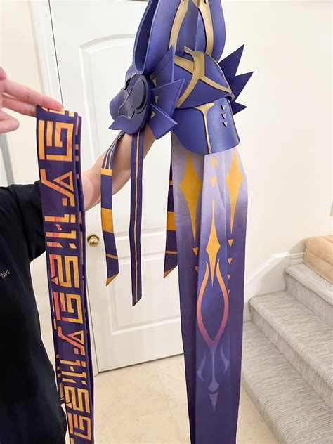 Cyno Burst Cosplay Fabric Patterns Genshin Impact Etsy