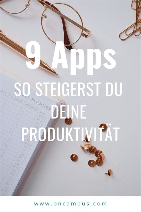 Steigere Deine Produktivit T Apps Lernmethoden Tipps