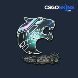 Sticker FURIA Holo Antwerp 2022 CSGOSKINS GG