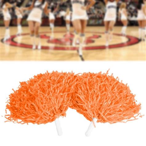 Buy 8 Colors 2pcs Cheerleader Pom Poms Squad Cheer Sports Party Dance