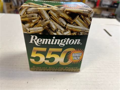 Remington 550 Rounds Of Golden Bullet High Velocity 22 Long Rifle 36 Grain Hollow Point