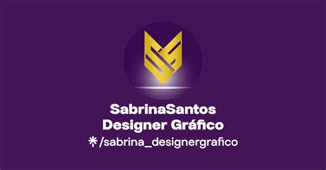 SabrinaSantos Designer Gráfico Instagram Linktree