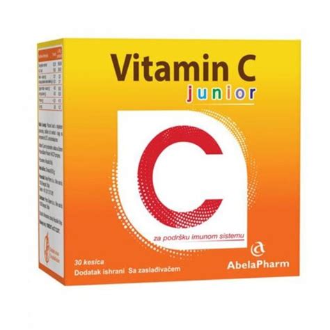 Abela Pharm Vitamin C Junior 50mg Kesice 30 1 EPonuda