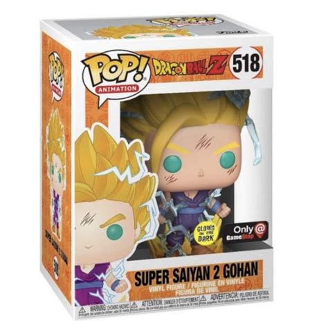 Funko Pop Dragon Ball Z Super Saiyan 2 Gohan 518 Exclusivo Glow Moça Do Pop Funko Pop é Aqui