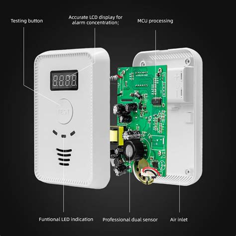 Network CO And Combustible LPG Gas Detector