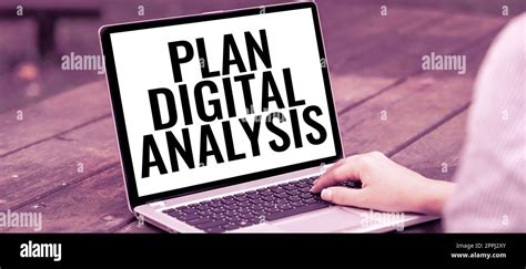 Conceptual Display Plan Digital Analysis Business Approach Sales Data