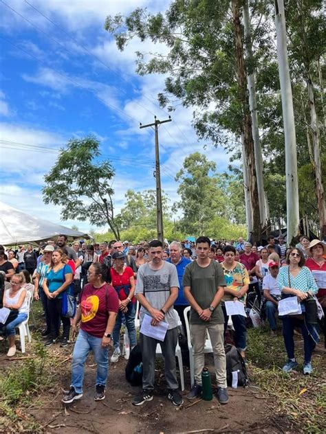 Scalabrinianas participam da 45ª Romaria da Terra em Eldorado do Sul