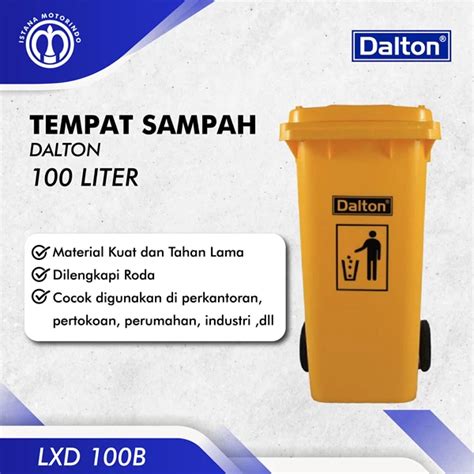 Jual Tempat Sampah 100 Liter Dengan Roda Dalton Surabaya Istana Motorindo