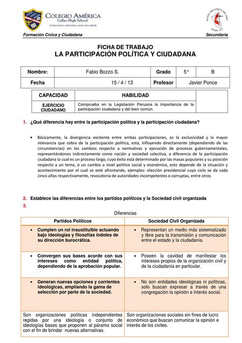 Participacion Ciudadana en el Perú by fabio bozzo Issuu